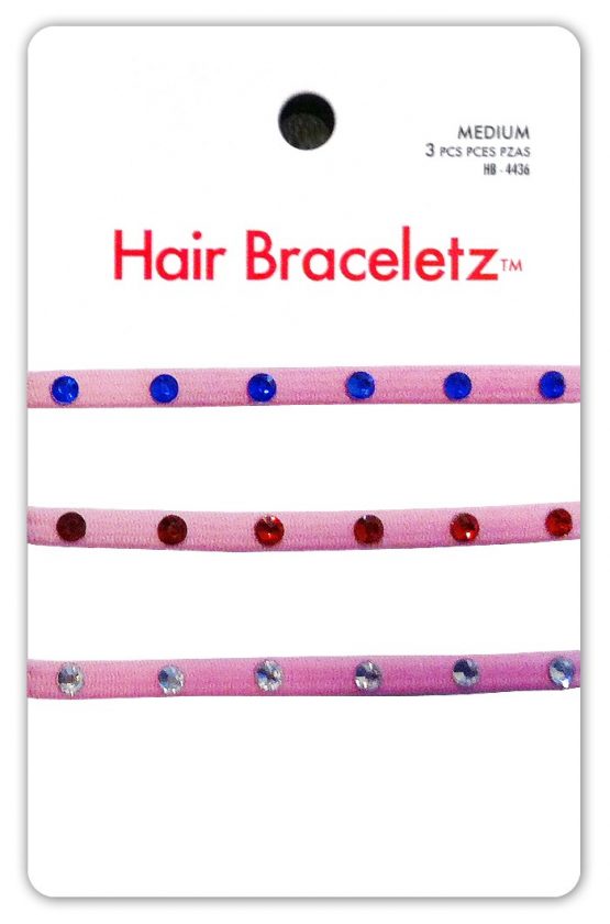 Pink Hair Bracelet